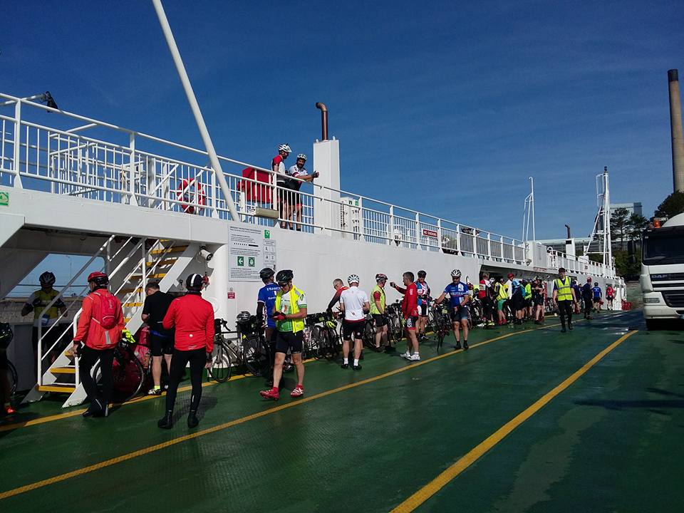 on the ferry from Tarbet to Kilrush